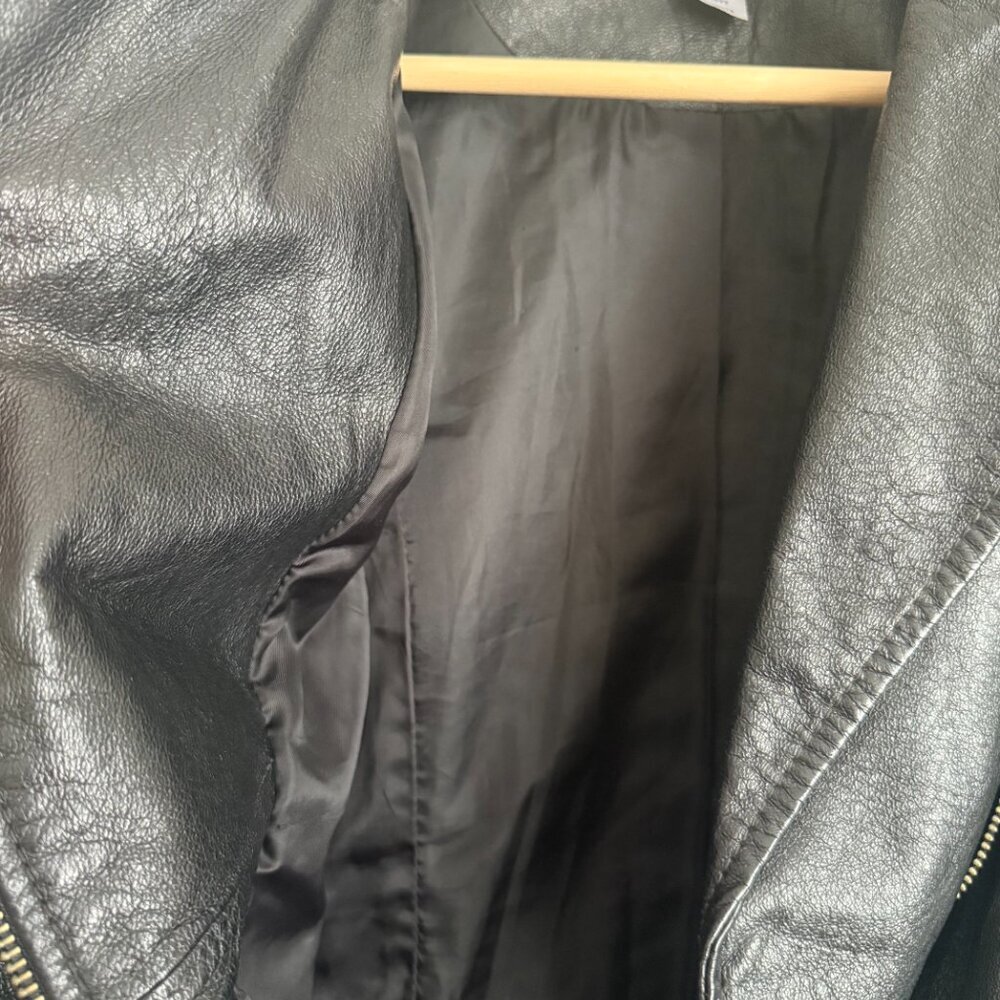 Victoria's Secret Rezrekshn by Esther Chen | Vintage 00's Era Leather Jacket XS - Picture 11 of 16